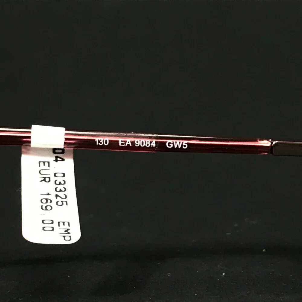 Emporio Armani Eyeglasses Frames EA9084 GW5 Purple Pink Half Rim 51-17-130